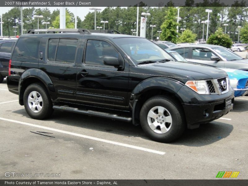 Super Black / Desert 2007 Nissan Pathfinder S