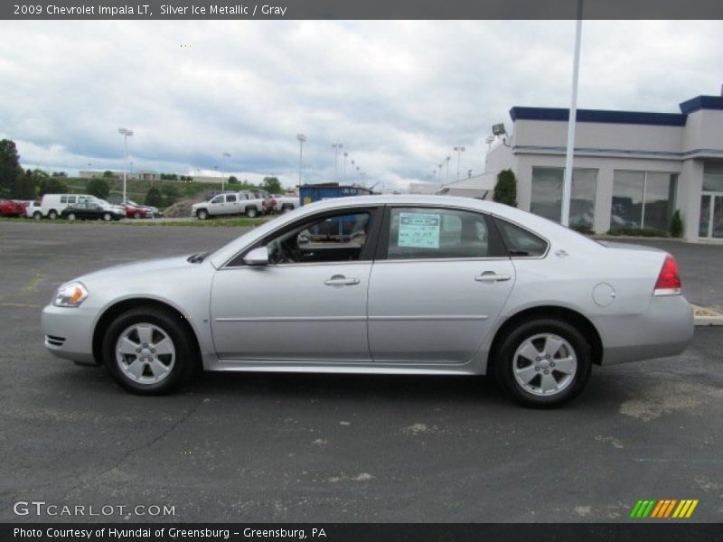 Silver Ice Metallic / Gray 2009 Chevrolet Impala LT