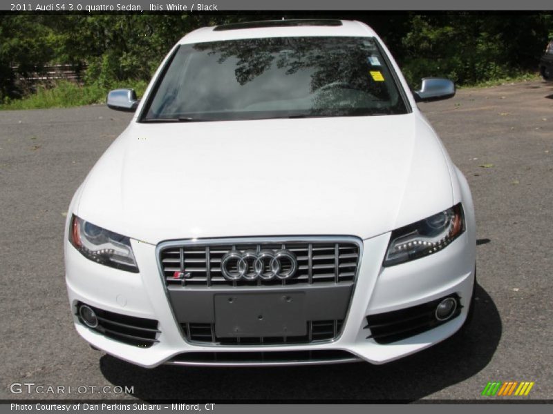 Ibis White / Black 2011 Audi S4 3.0 quattro Sedan