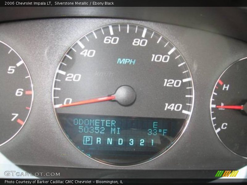 Silverstone Metallic / Ebony Black 2006 Chevrolet Impala LT