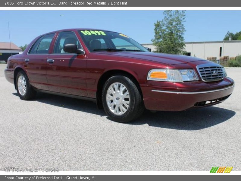  2005 Crown Victoria LX Dark Toreador Red Metallic