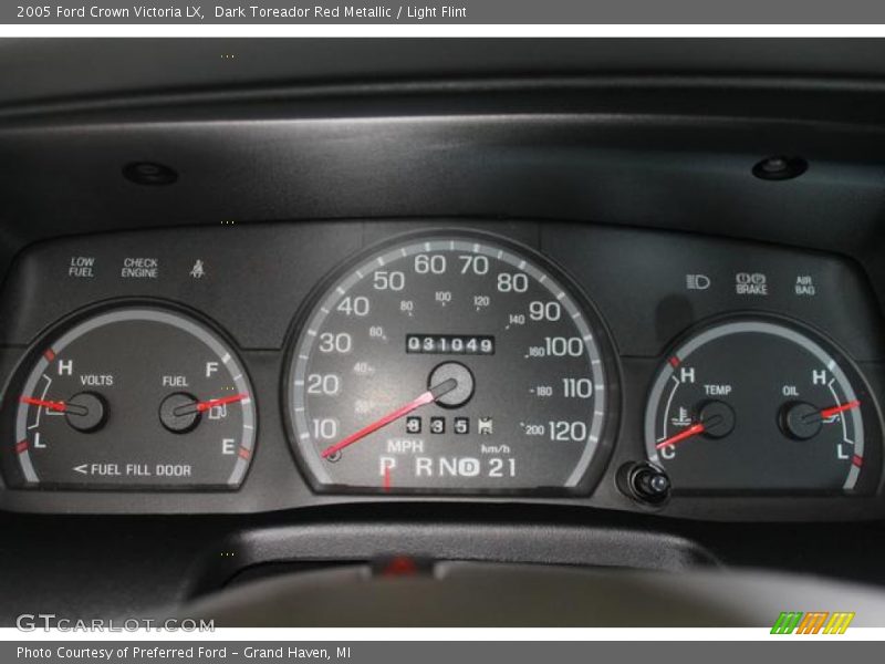  2005 Crown Victoria LX LX Gauges