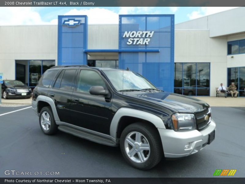 Black / Ebony 2008 Chevrolet TrailBlazer LT 4x4