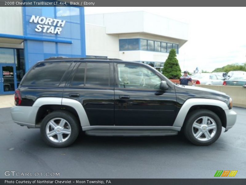 Black / Ebony 2008 Chevrolet TrailBlazer LT 4x4