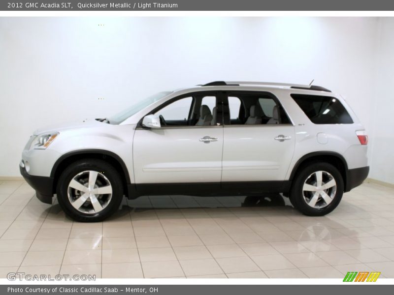 Quicksilver Metallic / Light Titanium 2012 GMC Acadia SLT
