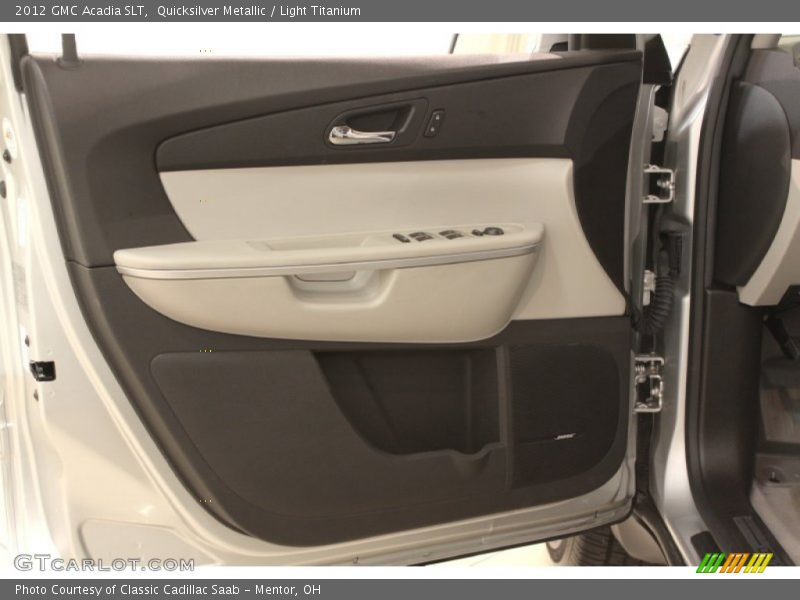 Quicksilver Metallic / Light Titanium 2012 GMC Acadia SLT