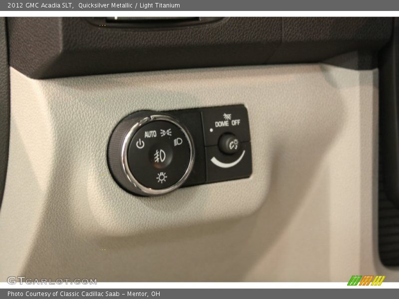 Quicksilver Metallic / Light Titanium 2012 GMC Acadia SLT