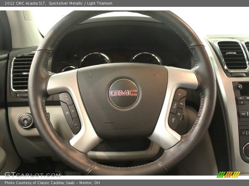 Quicksilver Metallic / Light Titanium 2012 GMC Acadia SLT