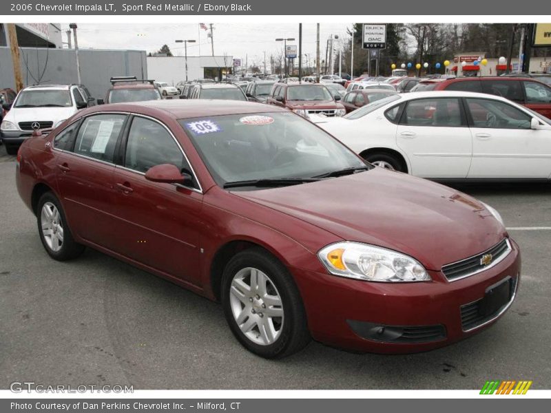 Sport Red Metallic / Ebony Black 2006 Chevrolet Impala LT