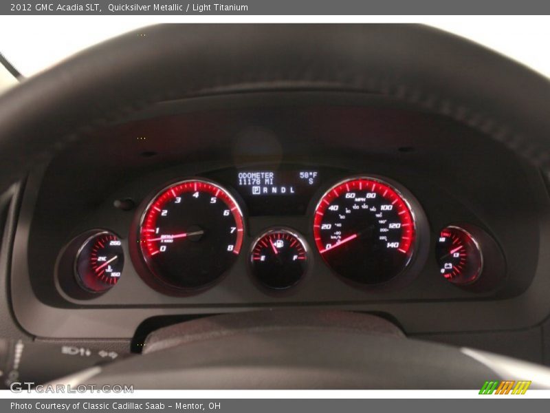 Quicksilver Metallic / Light Titanium 2012 GMC Acadia SLT