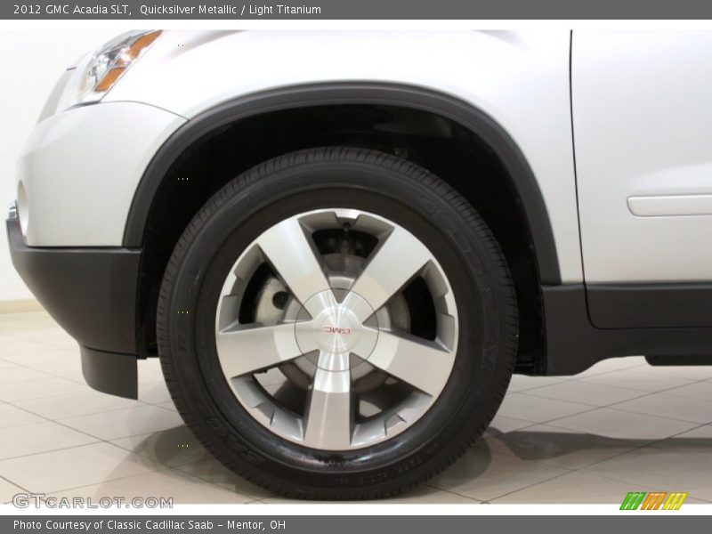 Quicksilver Metallic / Light Titanium 2012 GMC Acadia SLT