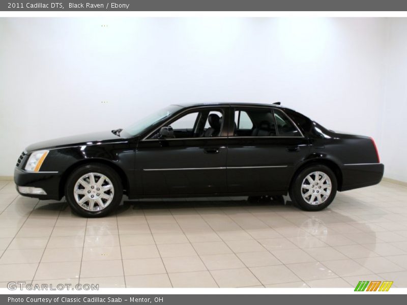 Black Raven / Ebony 2011 Cadillac DTS