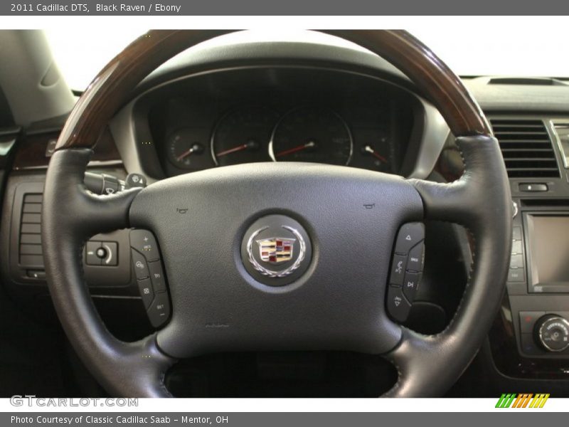 Black Raven / Ebony 2011 Cadillac DTS