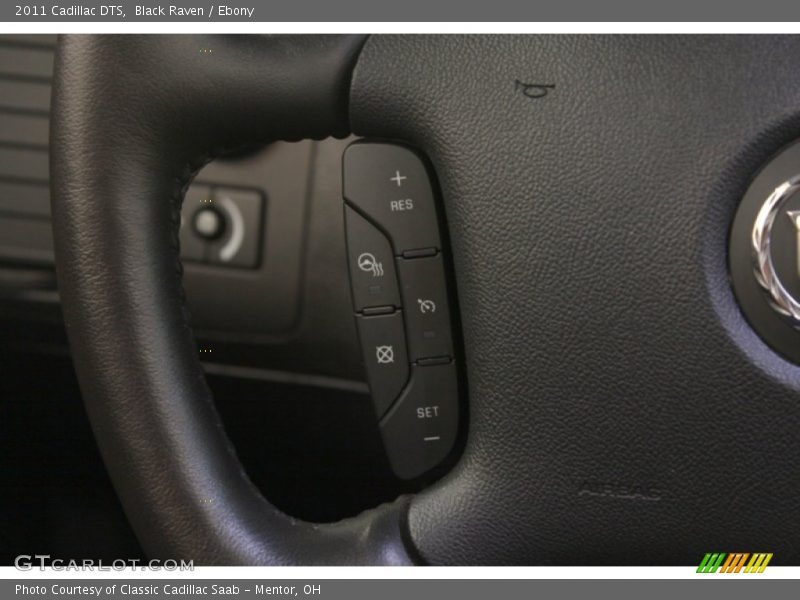 Black Raven / Ebony 2011 Cadillac DTS