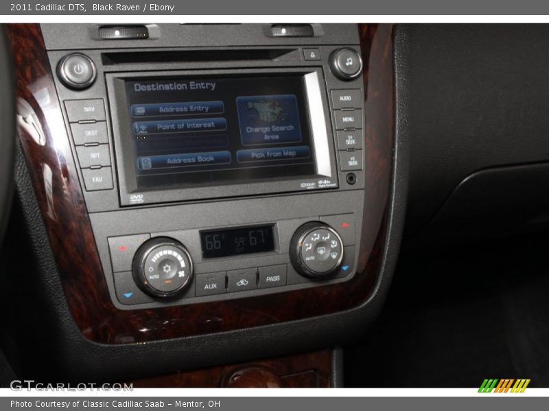 Black Raven / Ebony 2011 Cadillac DTS