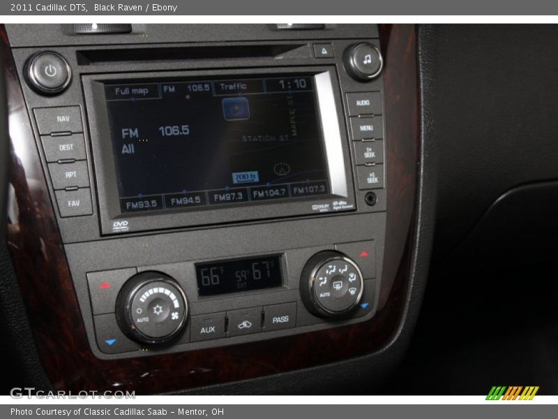 Black Raven / Ebony 2011 Cadillac DTS