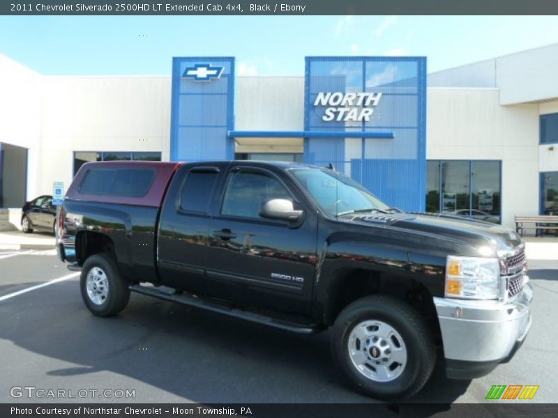 Black / Ebony 2011 Chevrolet Silverado 2500HD LT Extended Cab 4x4