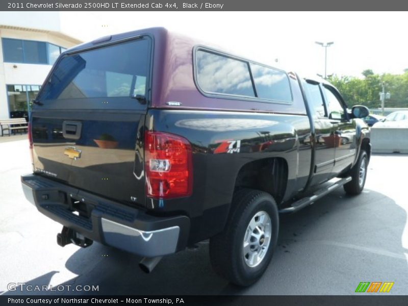 Black / Ebony 2011 Chevrolet Silverado 2500HD LT Extended Cab 4x4