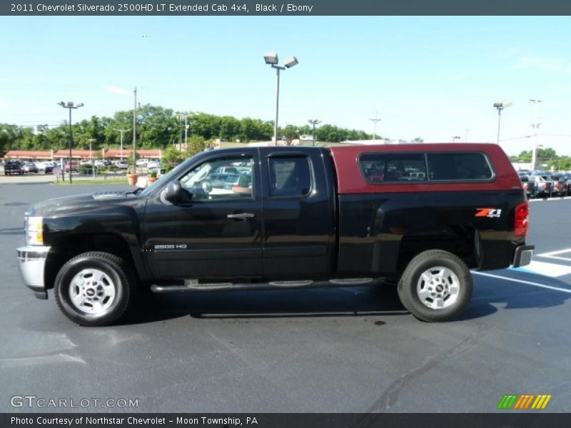 Black / Ebony 2011 Chevrolet Silverado 2500HD LT Extended Cab 4x4