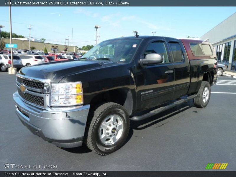 Black / Ebony 2011 Chevrolet Silverado 2500HD LT Extended Cab 4x4