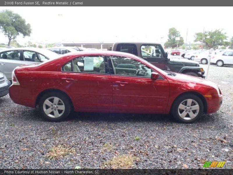 Redfire Metallic / Camel 2008 Ford Fusion SE