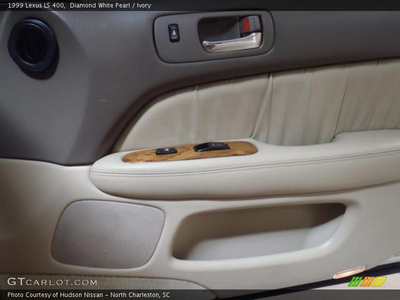 Diamond White Pearl / Ivory 1999 Lexus LS 400