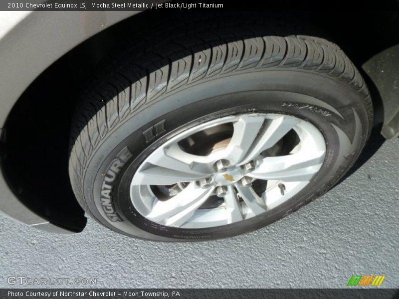 Mocha Steel Metallic / Jet Black/Light Titanium 2010 Chevrolet Equinox LS