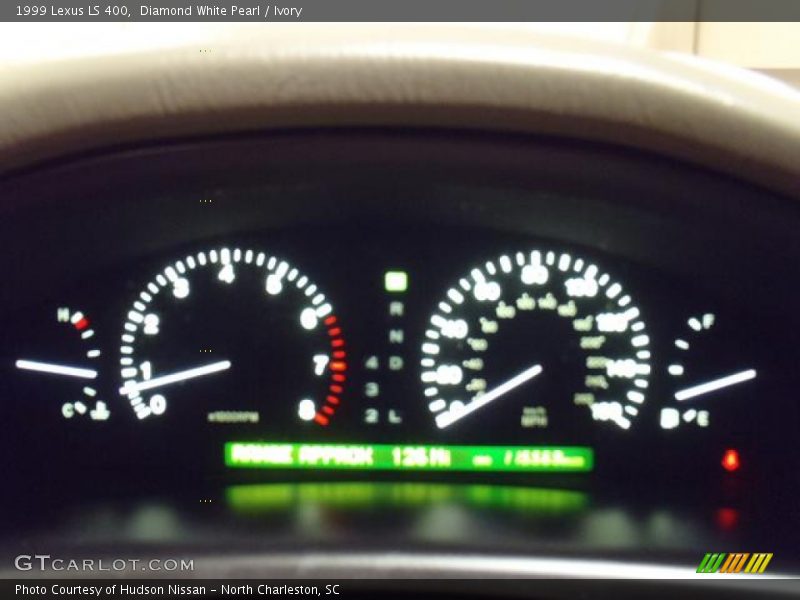 Diamond White Pearl / Ivory 1999 Lexus LS 400
