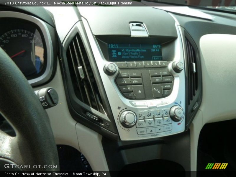 Mocha Steel Metallic / Jet Black/Light Titanium 2010 Chevrolet Equinox LS