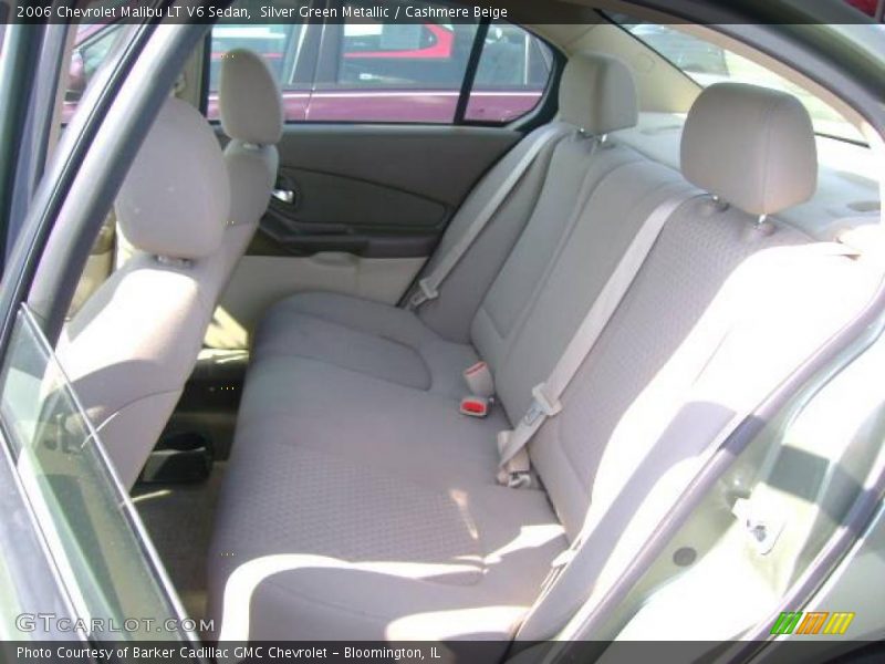 Silver Green Metallic / Cashmere Beige 2006 Chevrolet Malibu LT V6 Sedan