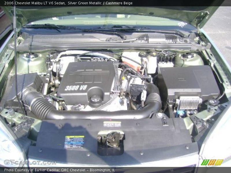 Silver Green Metallic / Cashmere Beige 2006 Chevrolet Malibu LT V6 Sedan