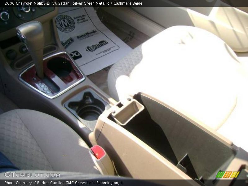 Silver Green Metallic / Cashmere Beige 2006 Chevrolet Malibu LT V6 Sedan
