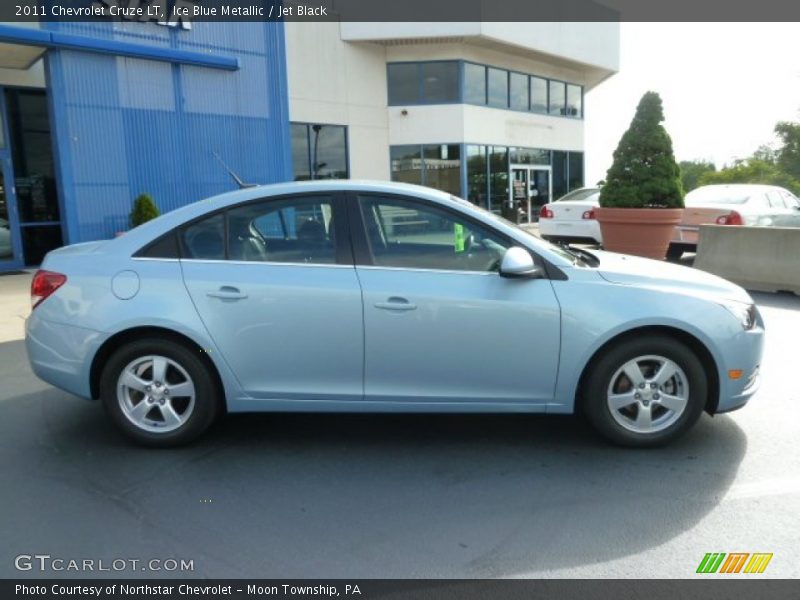 Ice Blue Metallic / Jet Black 2011 Chevrolet Cruze LT