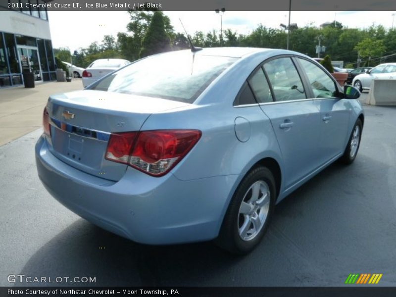 Ice Blue Metallic / Jet Black 2011 Chevrolet Cruze LT