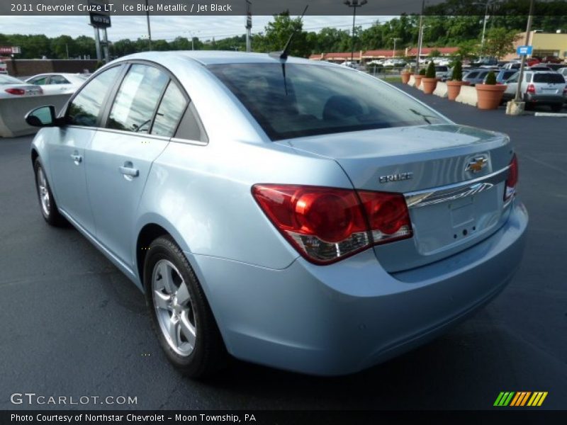 Ice Blue Metallic / Jet Black 2011 Chevrolet Cruze LT