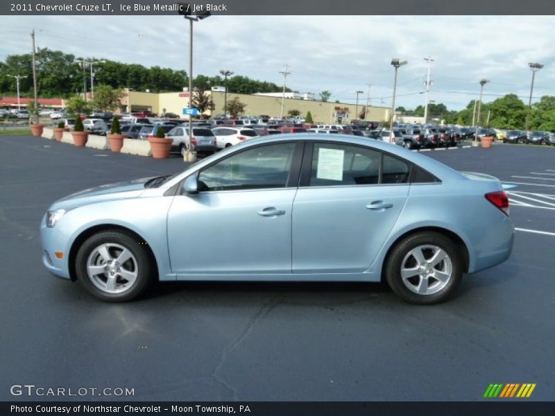 Ice Blue Metallic / Jet Black 2011 Chevrolet Cruze LT