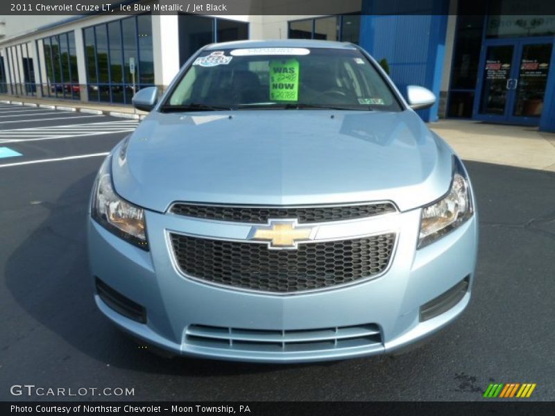 Ice Blue Metallic / Jet Black 2011 Chevrolet Cruze LT