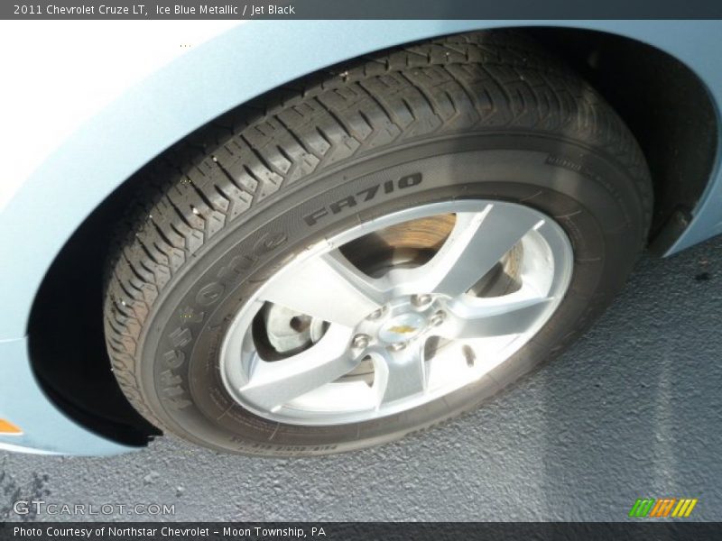 Ice Blue Metallic / Jet Black 2011 Chevrolet Cruze LT