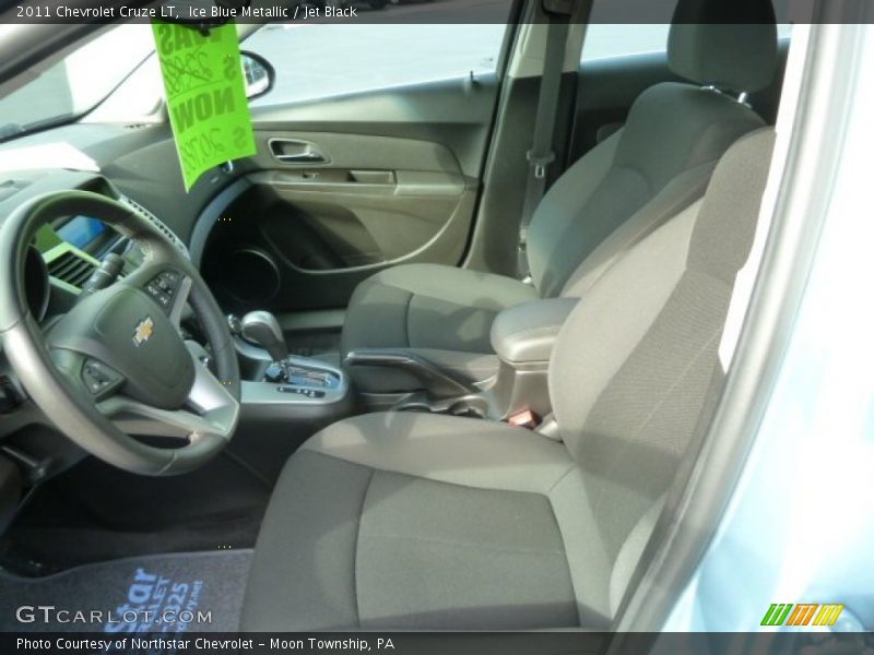 Ice Blue Metallic / Jet Black 2011 Chevrolet Cruze LT