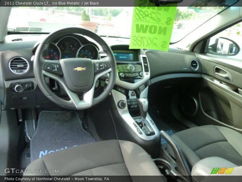 Ice Blue Metallic / Jet Black 2011 Chevrolet Cruze LT