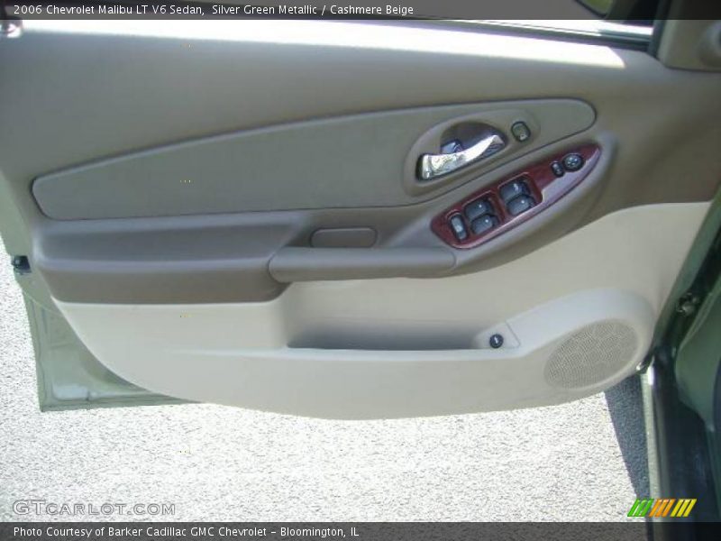 Silver Green Metallic / Cashmere Beige 2006 Chevrolet Malibu LT V6 Sedan