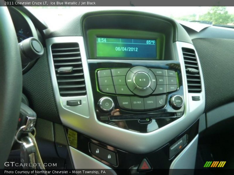 Ice Blue Metallic / Jet Black 2011 Chevrolet Cruze LT