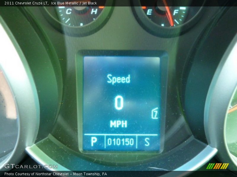 Ice Blue Metallic / Jet Black 2011 Chevrolet Cruze LT