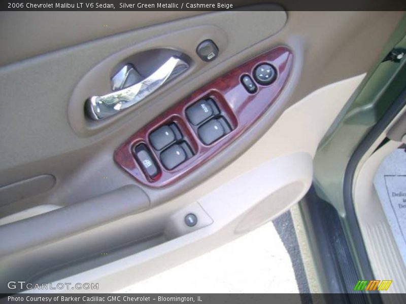 Silver Green Metallic / Cashmere Beige 2006 Chevrolet Malibu LT V6 Sedan
