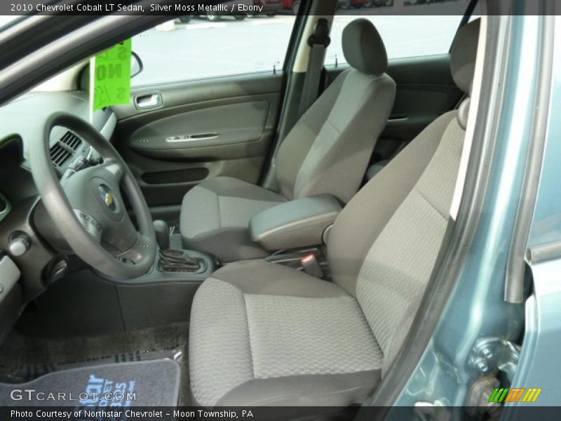 Silver Moss Metallic / Ebony 2010 Chevrolet Cobalt LT Sedan