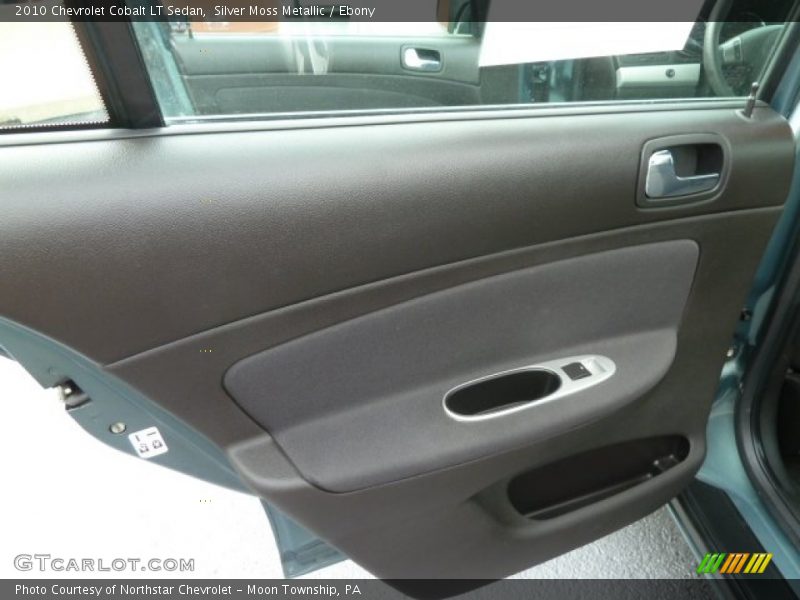 Silver Moss Metallic / Ebony 2010 Chevrolet Cobalt LT Sedan
