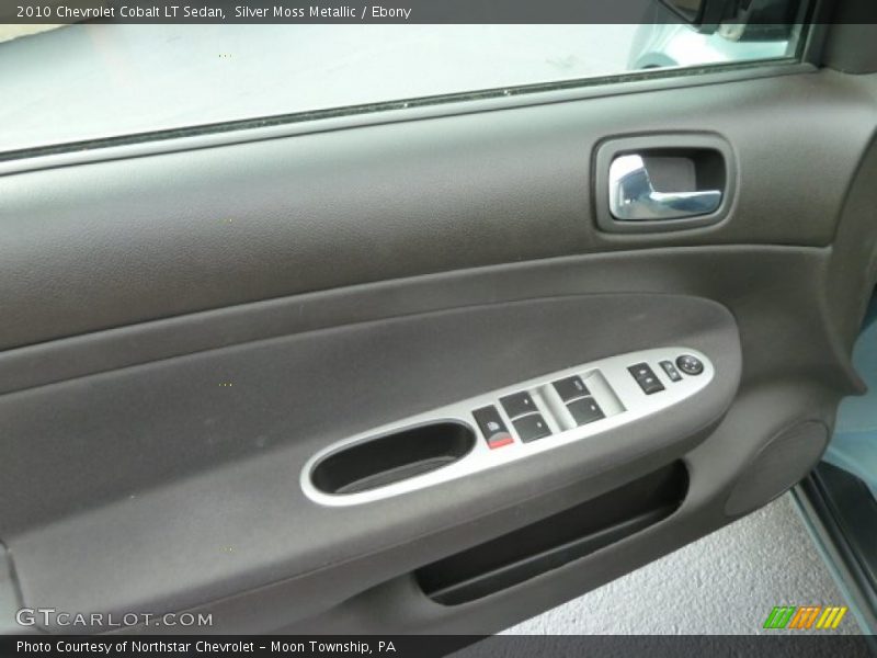Silver Moss Metallic / Ebony 2010 Chevrolet Cobalt LT Sedan