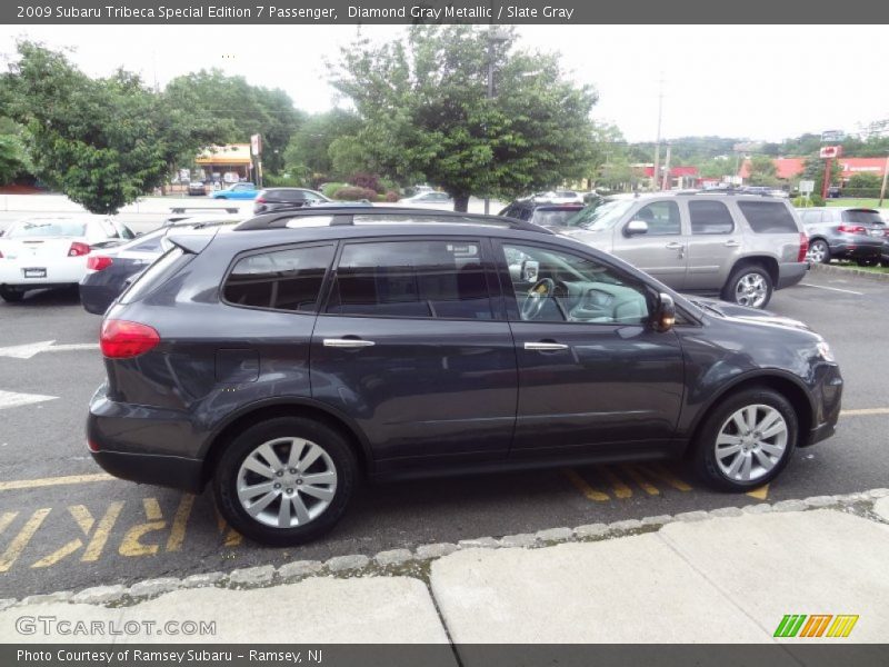Diamond Gray Metallic / Slate Gray 2009 Subaru Tribeca Special Edition 7 Passenger