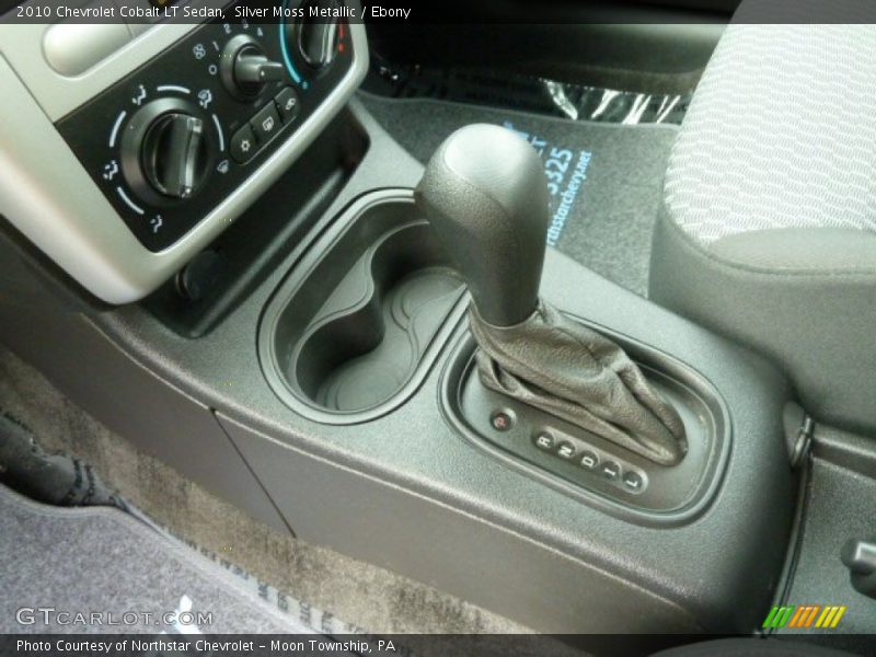Silver Moss Metallic / Ebony 2010 Chevrolet Cobalt LT Sedan