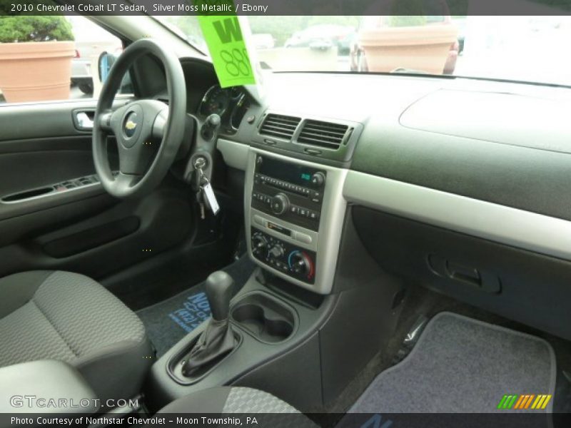 Silver Moss Metallic / Ebony 2010 Chevrolet Cobalt LT Sedan